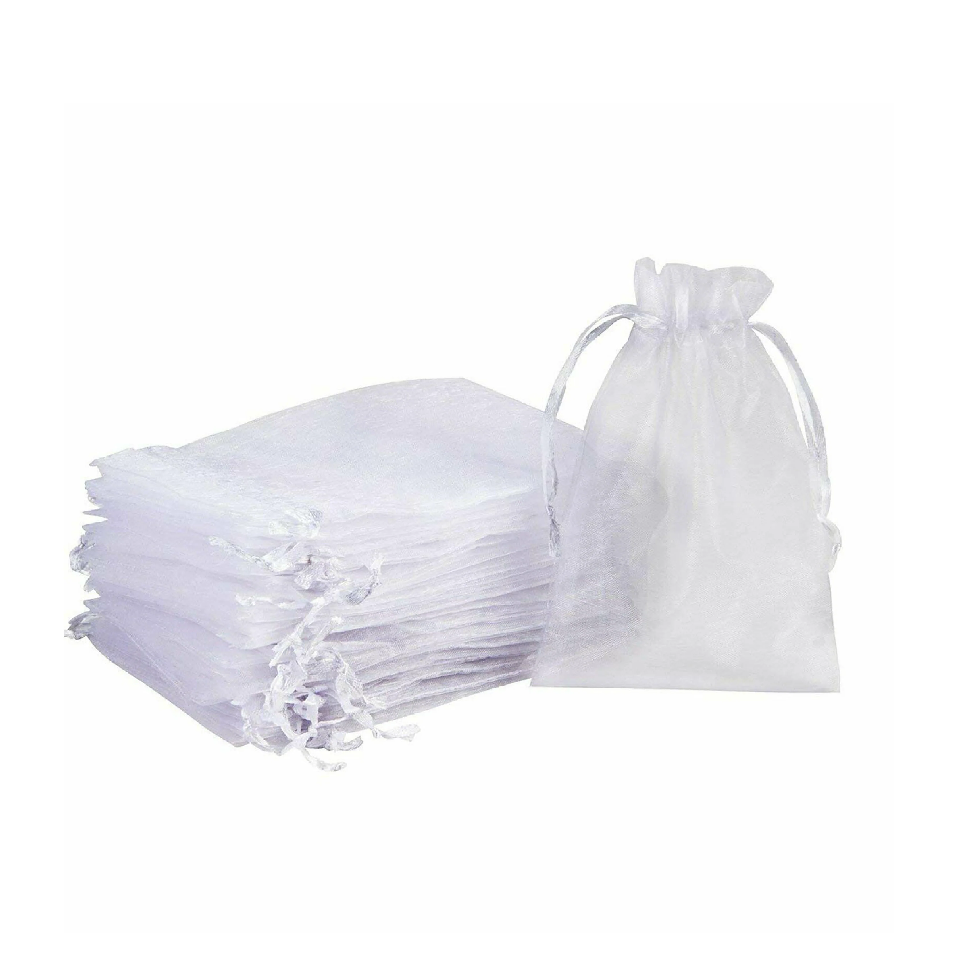 10cm x 15cm Organza Bag Sheer Bags Jewellery Wedding Candy Packaging Gift - Image 4