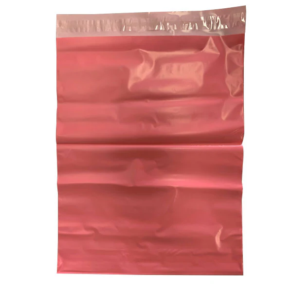 310 mm x 405 mm + 45 mm Light Pink Poly Mailer Plastic Mailing Satchel Courier Shipping Bag - Image 8