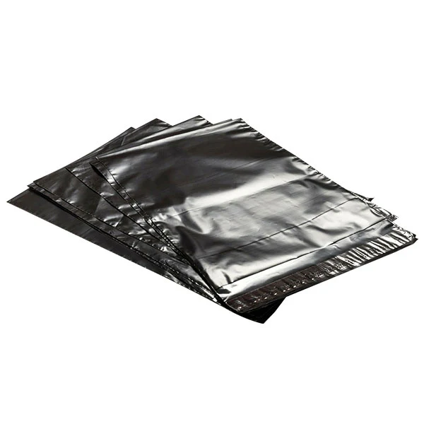 350mm x 480mm+ 40mm Black Poly Mailer Plastic Mailing Satchel Courier Shipping Bag - Image 8
