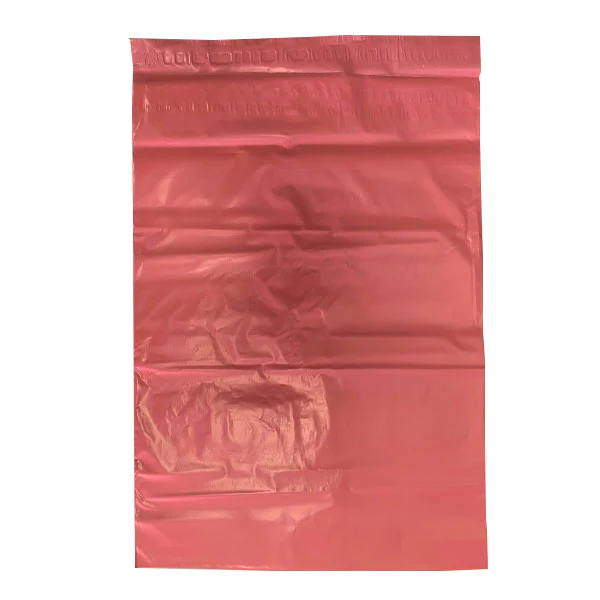 350mm x 480mm+ 40mm Light Pink Poly Mailer Plastic Mailing Satchel Courier Shipping Bag - Image 7