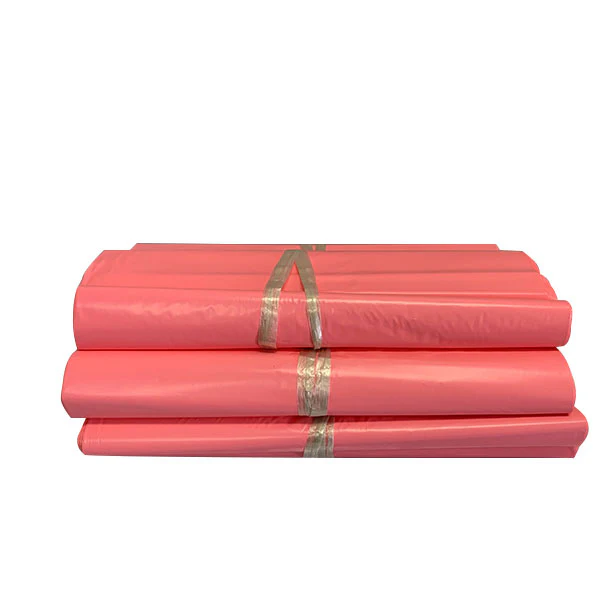 350mm x 480mm+ 40mm Light Pink Poly Mailer Plastic Mailing Satchel Courier Shipping Bag - Image 9