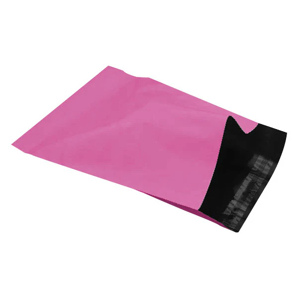 350mm x 480mm+ 40mm Pink Poly Mailer Plastic Mailing Satchel Courier Shipping Bag - Image 10