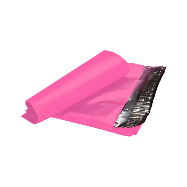 350mm x 480mm+ 40mm Pink Poly Mailer Plastic Mailing Satchel Courier Shipping Bag - Image 8
