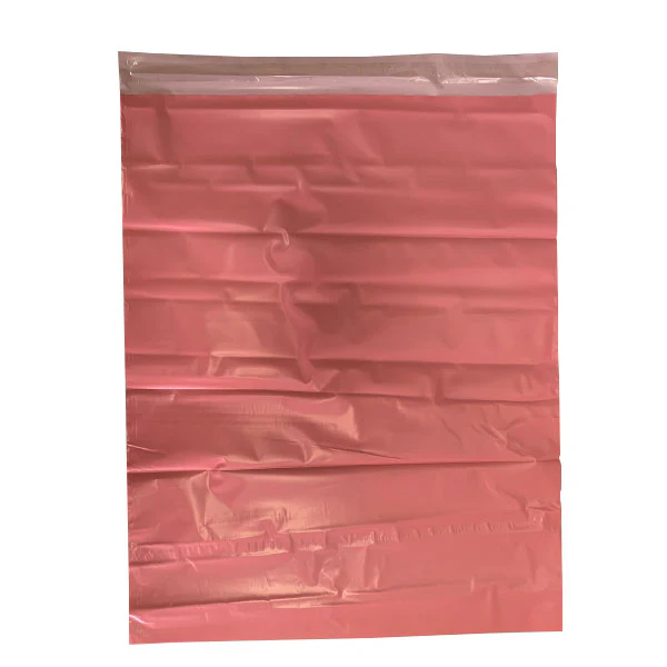 450 mm x 550 mm + 50mm Light Pink Poly Mailer Plastic Mailing Satchel Courier Shipping Bag - Image 6