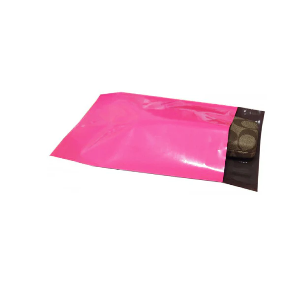 450 mm x 550 mm + 50mm Pink Poly Mailer Plastic Mailing Satchel Courier Shipping Bag - Image 4