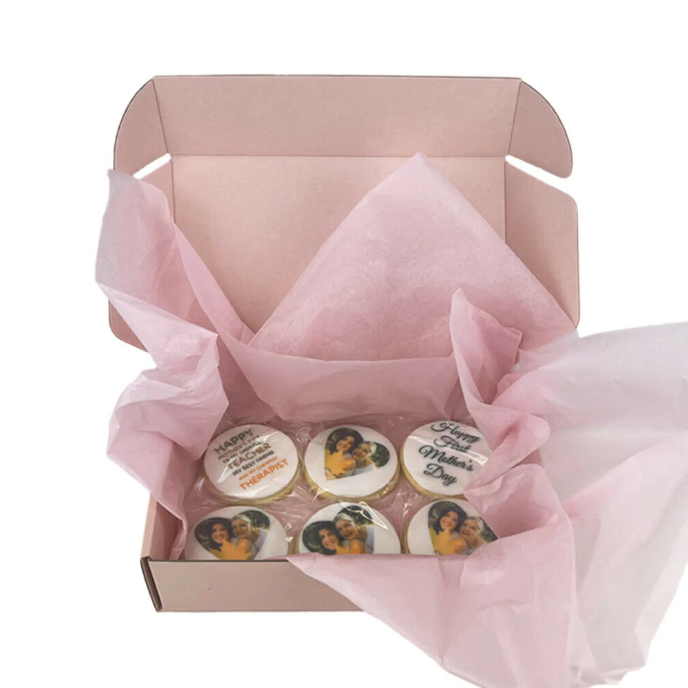 500pcs Light Pink Gift Wrapping Tissue Packaging Paper 50cm x 70cm Recyclable Eco-Friendly - Image 6