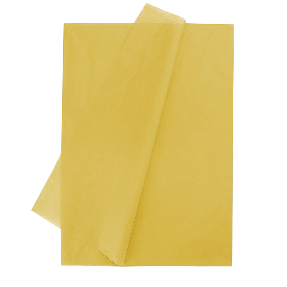 500pcs Yellow Gift Wrapping Tissue Packaging Paper 50cm x 70cm Recyclable Eco-Friendly - Image 8