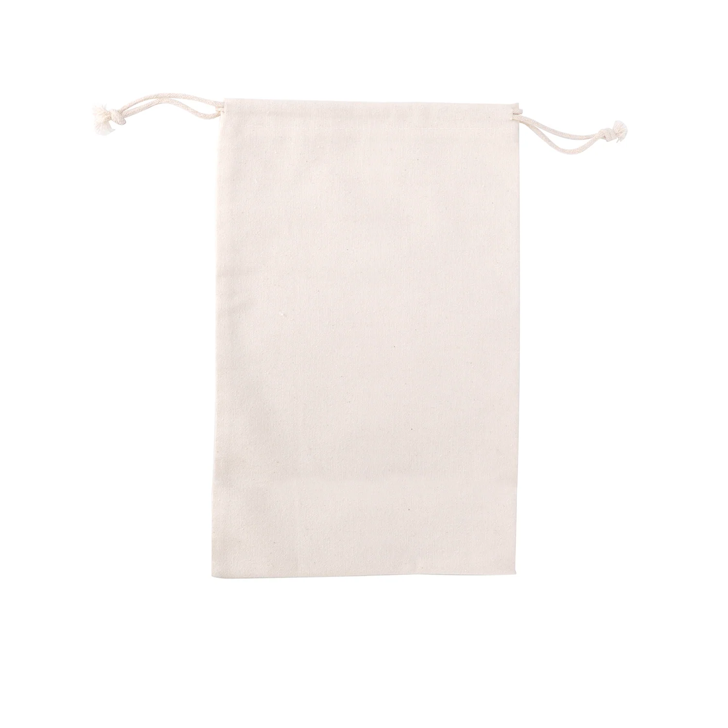 50pcs 20cm x 30cm Calico Drawstring 10oz Canvas Storage Linen Gift Bags - Image 6
