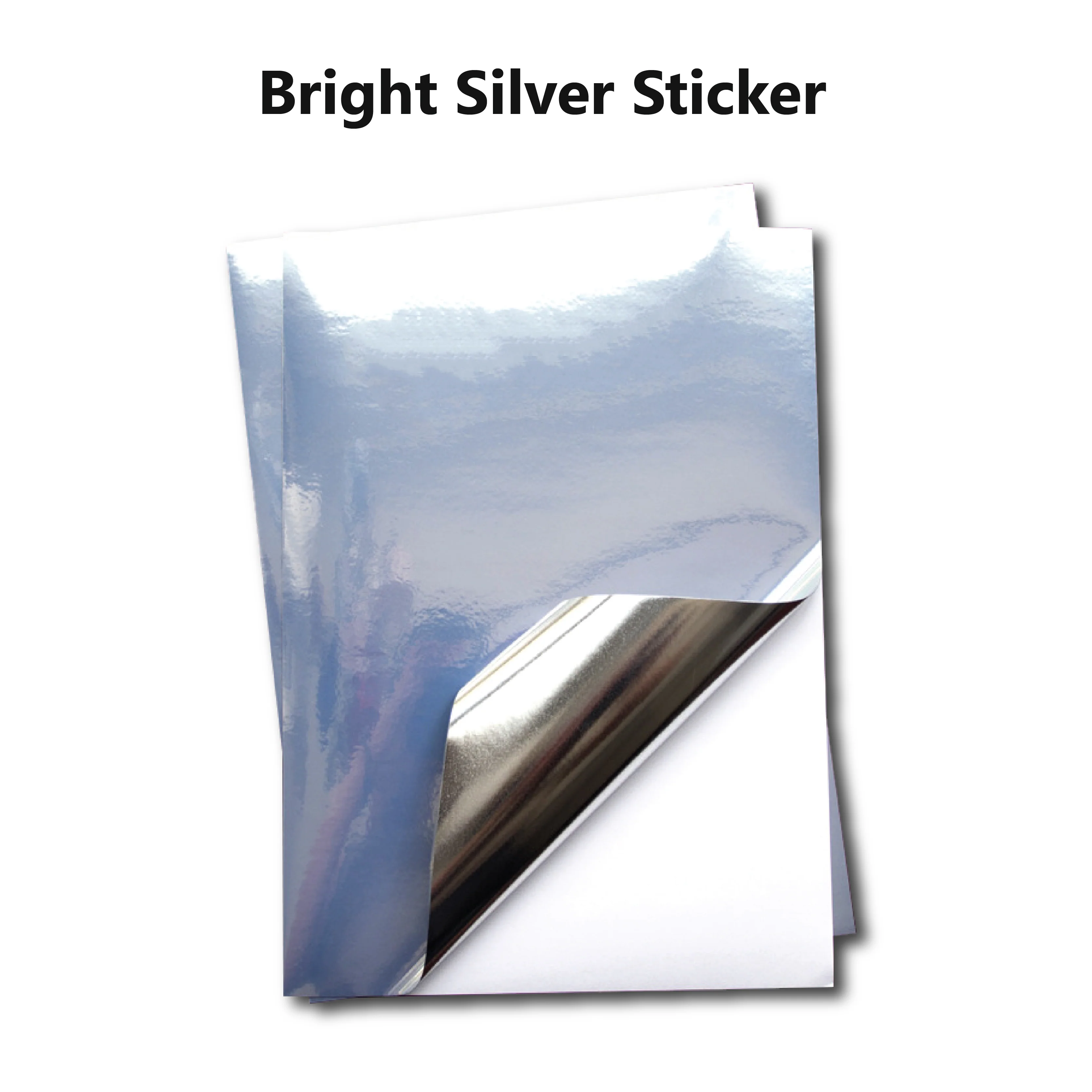 A4 Glossy Gold/Silver PET Self Adhesive Vinyl Sticker Paper Sheet Label Laser Print - Image 6