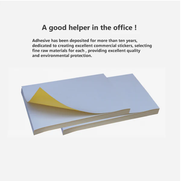 A4 Multi Self-adhesive White Matte / White Glossy / Brown Kraft / Colour Matte Printing Paper - Image 8