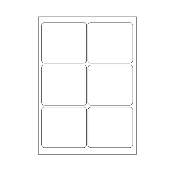 A4 Self adhesive Pre-cut 2/4/6/8/10/15/21/65 Labels per sheet - Image 12