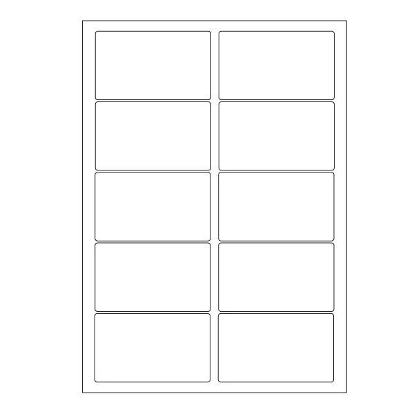 A4 Self adhesive Pre-cut 2/4/6/8/10/15/21/65 Labels per sheet - Image 14