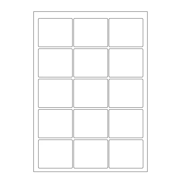 A4 Self adhesive Pre-cut 2/4/6/8/10/15/21/65 Labels per sheet - Image 15