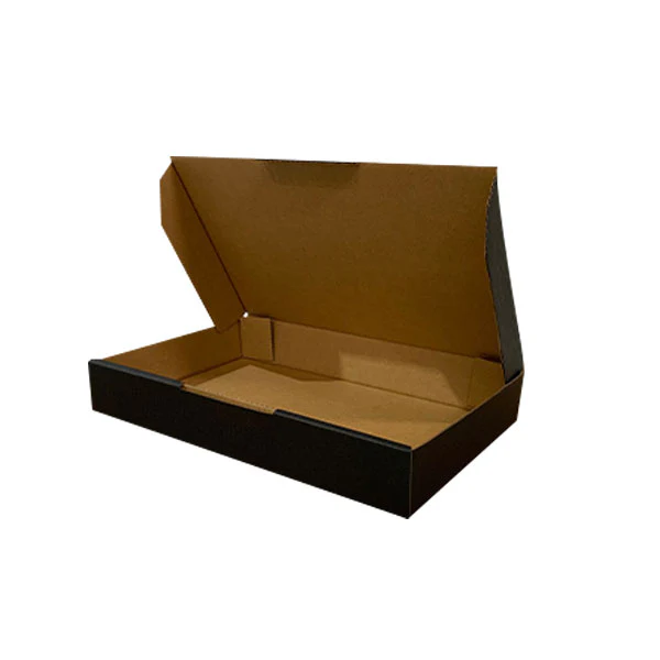 Black Mailing Boxes 220 x 145 x 35mm Die Cut Shipping Packing Cardboard Box - Image 5