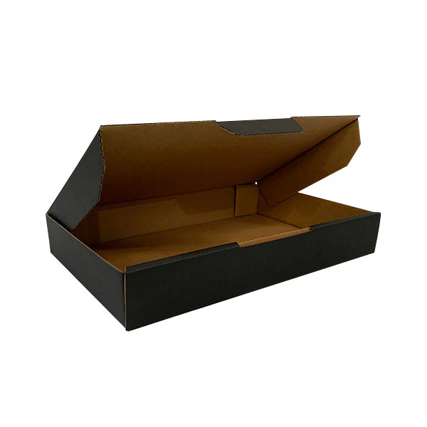Black Mailing Boxes 220 x 145 x 35mm Die Cut Shipping Packing Cardboard Box - Image 7