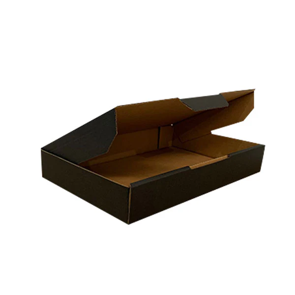 Black Mailing Boxes 220 x 145 x 35mm Die Cut Shipping Packing Cardboard Box - Image 8