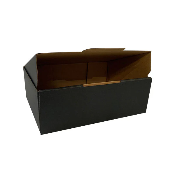 Black Mailing Boxes 220 x 160 x 77mm Die Cut Shipping Packing Cardboard Box - Image 5