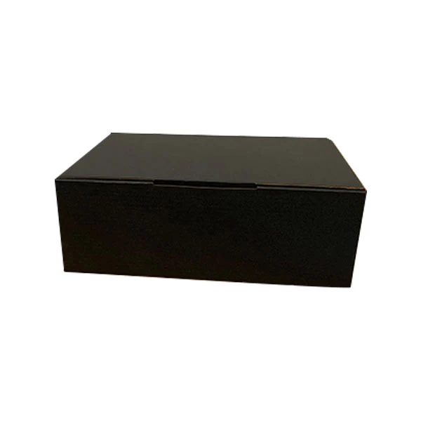 Black Mailing Boxes 220 x 160 x 77mm Die Cut Shipping Packing Cardboard Box - Image 6