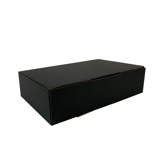 Black Mailing Boxes 240 x 150 x 60mm Die Cut Shipping Packing Cardboard Box - Image 4