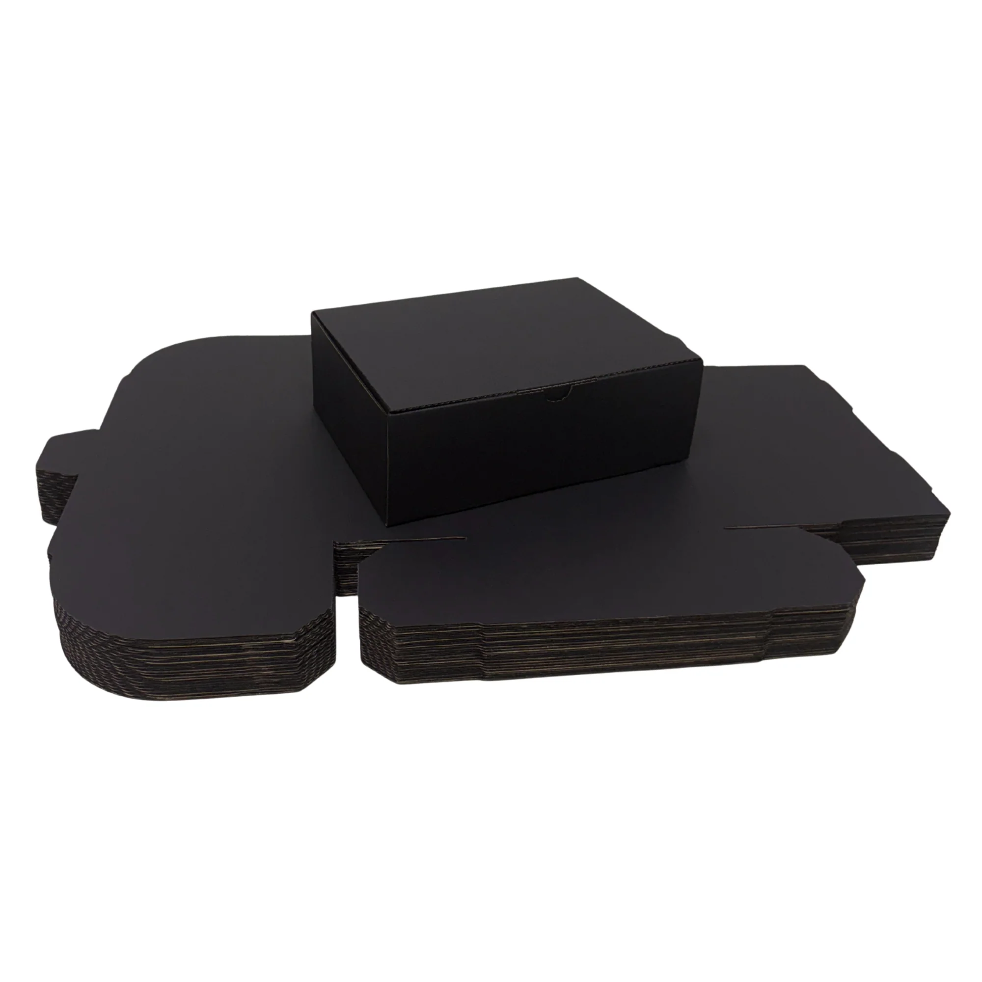 Full Black Die Cut Mailing Box 174 × 128 × 53 mm – Cardboard Shipping & Packing Box - Image 7