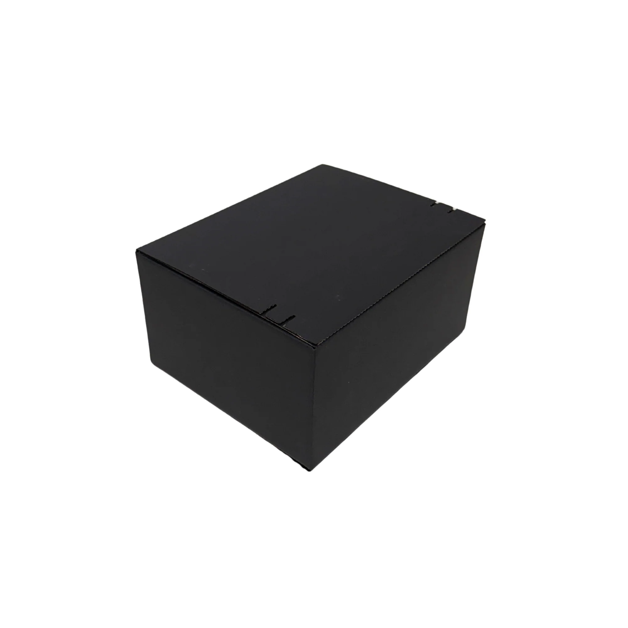 Full Black Self Sealing Tuck Front Box 240 × 190 × 120mm – Shipping & Gift Packaging - Image 3