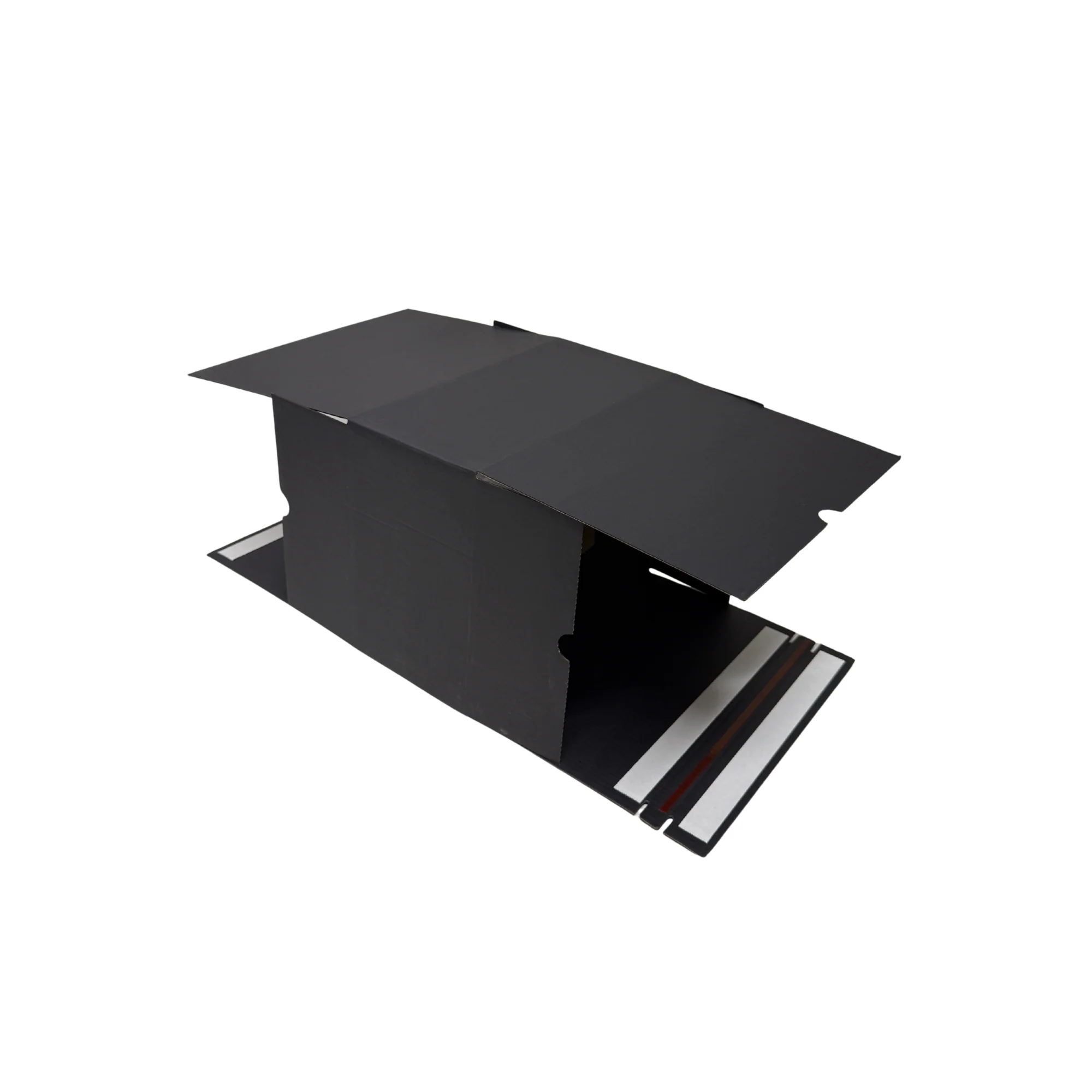 Full Black Self Sealing Tuck Front Box 240 × 190 × 120mm – Shipping & Gift Packaging - Image 6