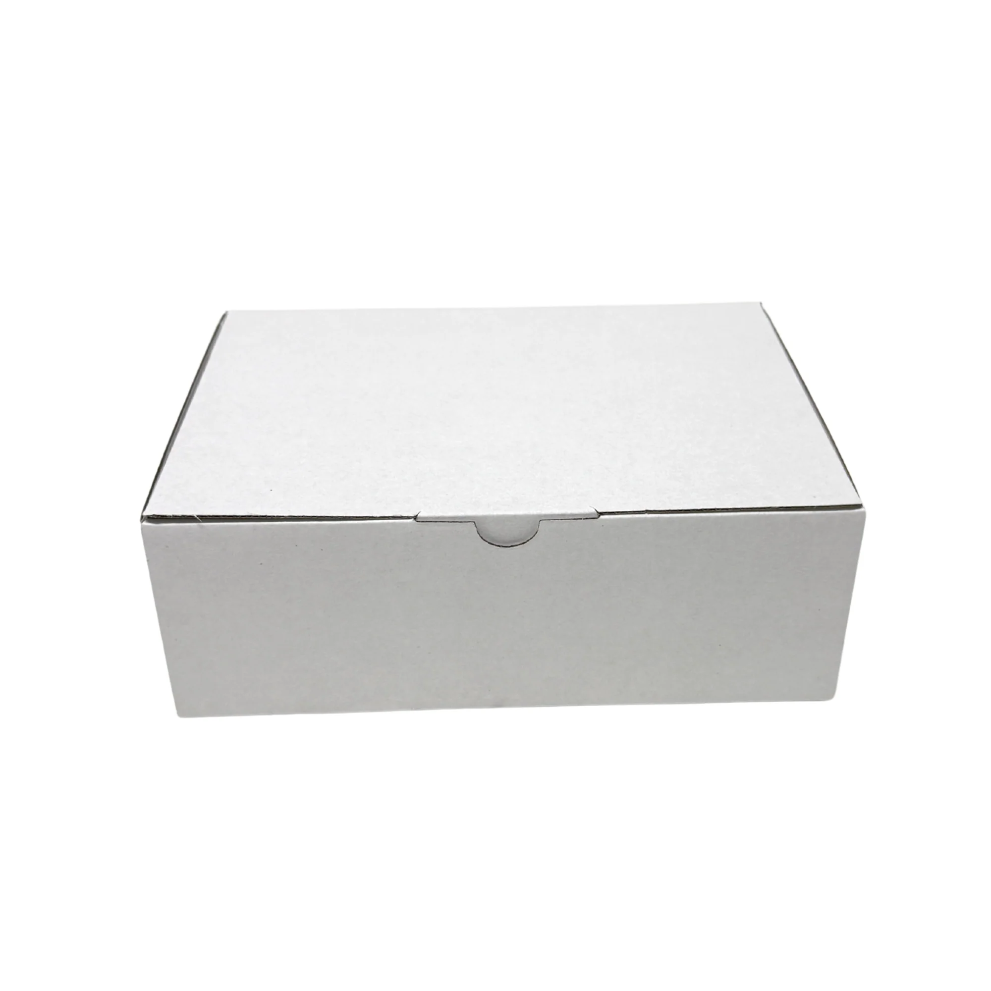 Full White Mailing Box 220 × 160 × 77 mm – Die Cut Cardboard Shipping & Gift Packing Box - Image 6