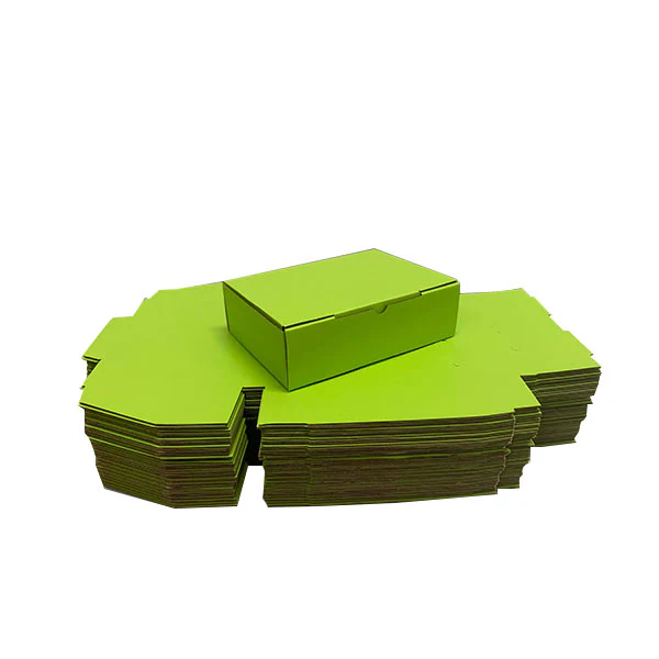 Green Mailing Boxes 174 x 128 x 53mm Die Cut Shipping Packing Cardboard Box - Image 4