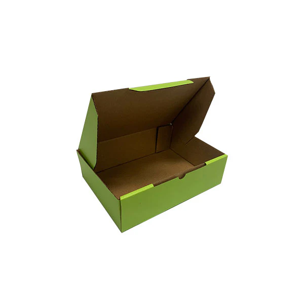 Green Mailing Boxes 174 x 128 x 53mm Die Cut Shipping Packing Cardboard Box - Image 5