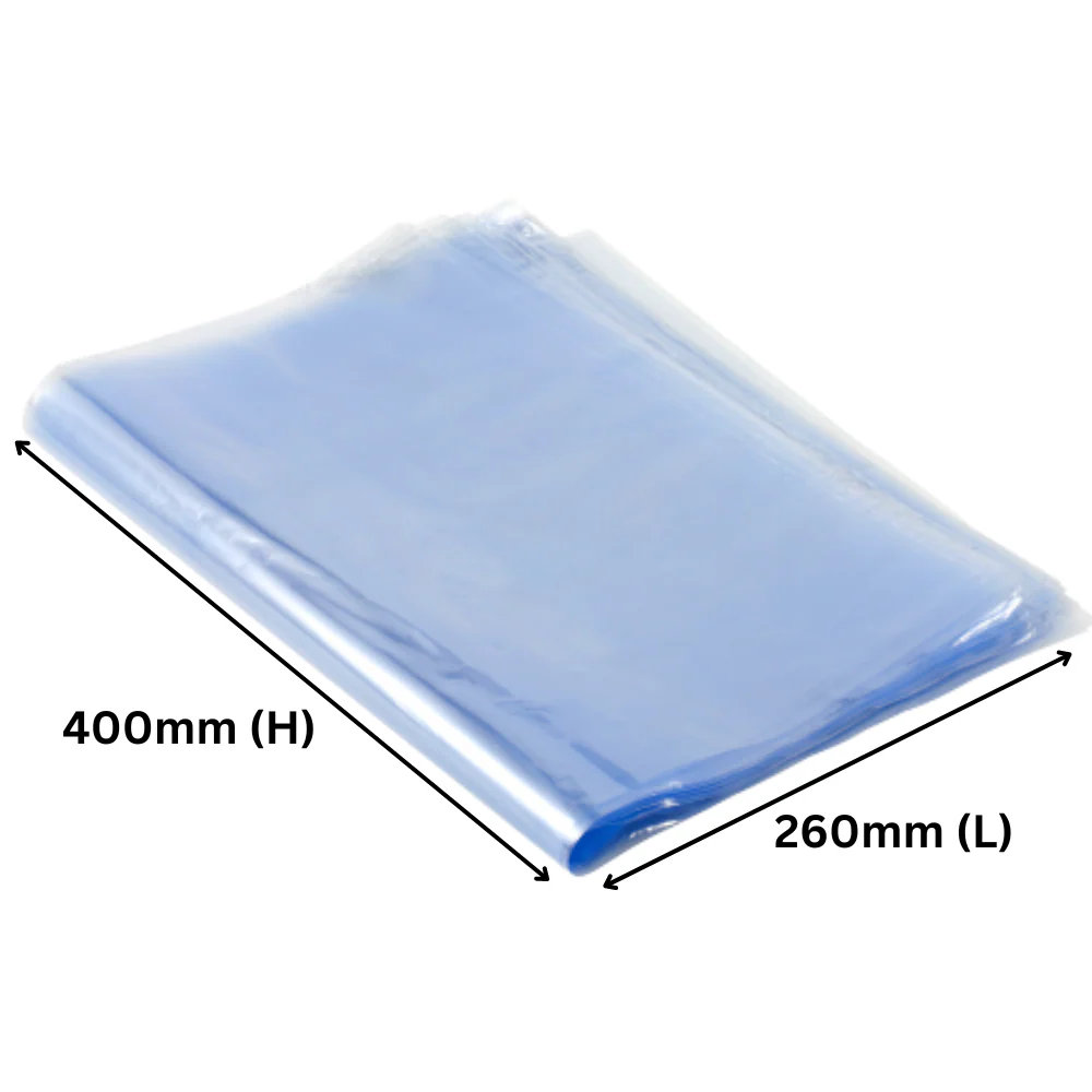 PVC Heat Shrink Bag Wrap 260 x 400mm - Image 3