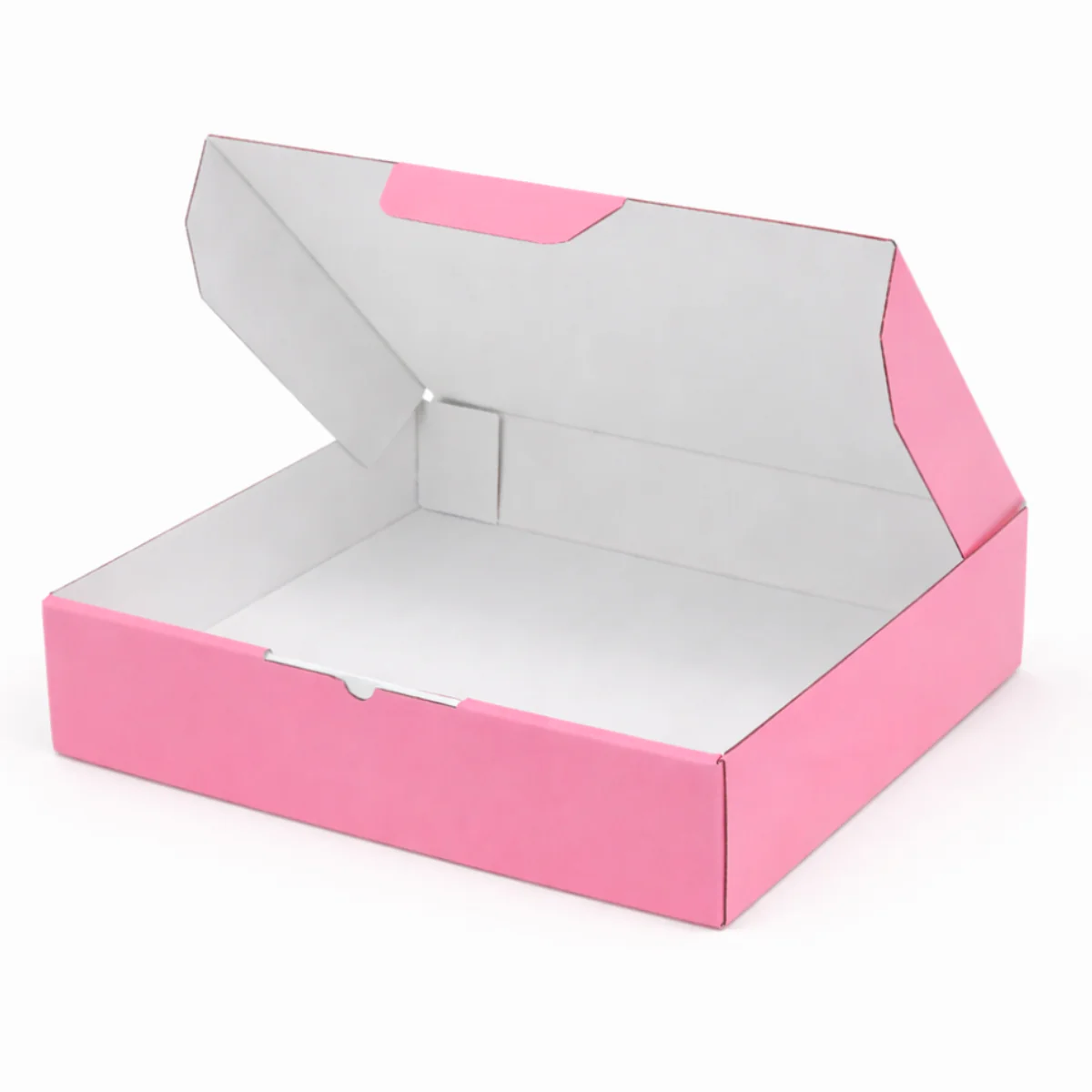 Pink Mailing Boxes 174 x 128 x 53mm | OZPACK Cardboard Shipping Boxes with White Interior | Die Cut Mailer Boxes - Image 3