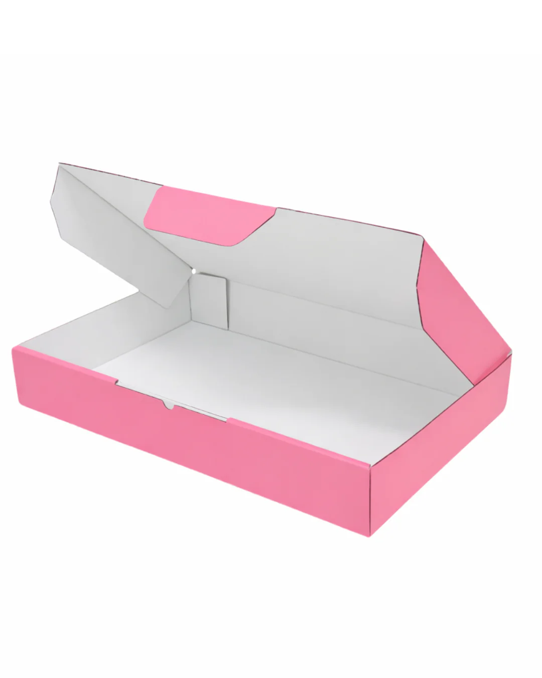 Pink Mailing Boxes 220 x 145 x 35mm | OZPACK Cardboard Shipping Boxes with White Interior | Die Cut Mailer Boxes - Image 4