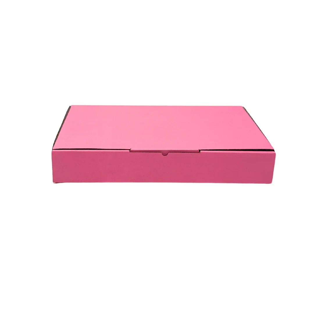 Pink Mailing Boxes 220 x 145 x 35mm | OZPACK Cardboard Shipping Boxes with White Interior | Die Cut Mailer Boxes - Image 5