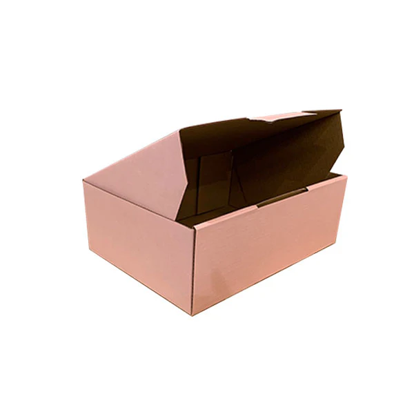 Pink Mailing Boxes 220 x 160 x 77mm Die Cut Shipping Packing Cardboard Box - Image 3