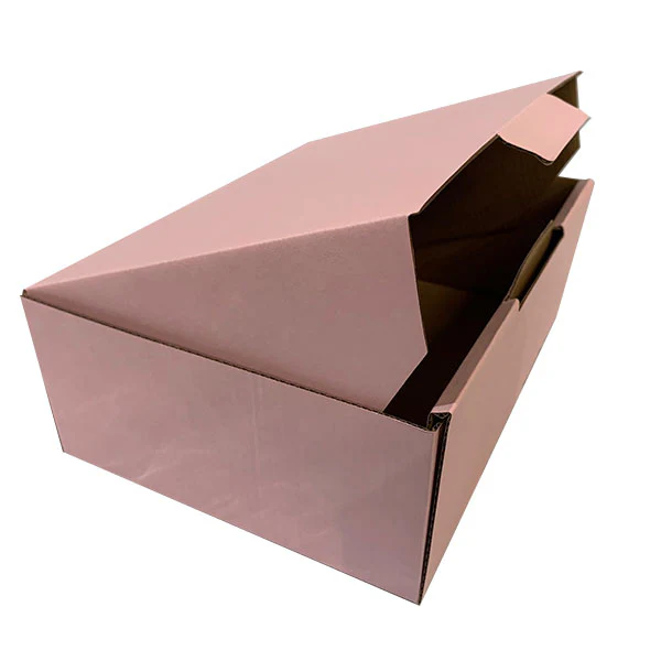 Pink Mailing Boxes 220 x 160 x 77mm Die Cut Shipping Packing Cardboard Box - Image 4
