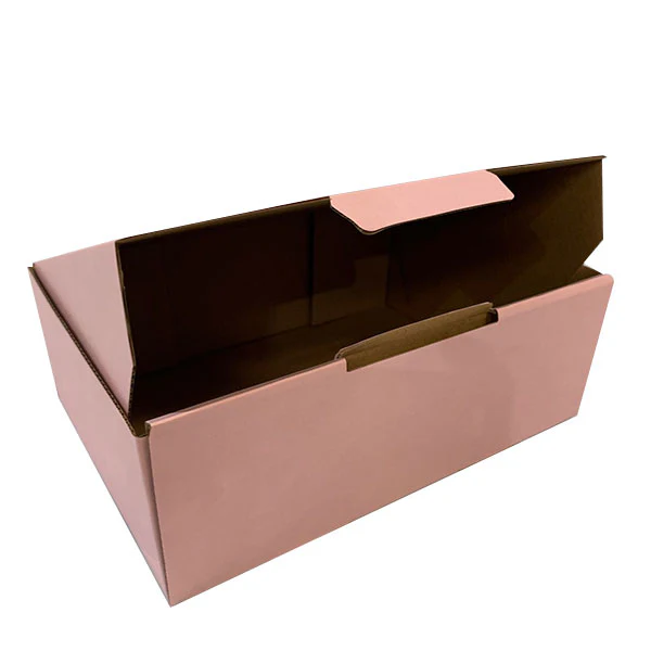 Pink Mailing Boxes 220 x 160 x 77mm Die Cut Shipping Packing Cardboard Box - Image 5