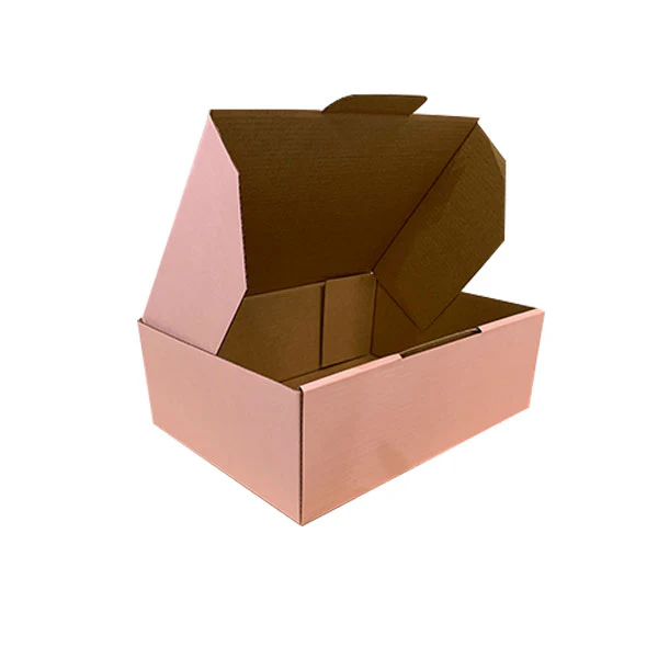Pink Mailing Boxes 220 x 160 x 77mm Die Cut Shipping Packing Cardboard Box - Image 7