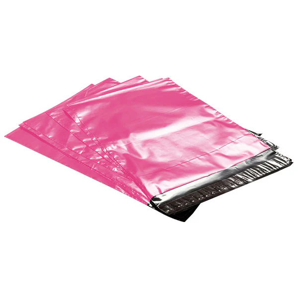 Wholesale 10000pcs Hot Pink 310 x 405 + 45 mm Poly Mailer Envelopes - Ideal for E-commerce and Retail Shipping - Image 5