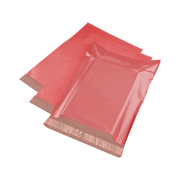 Wholesale 5000pcs Light Pink 450 x 550 + 50mm Poly Mailer Envelopes - Ideal for E-commerce and Retail Shipping - Image 6