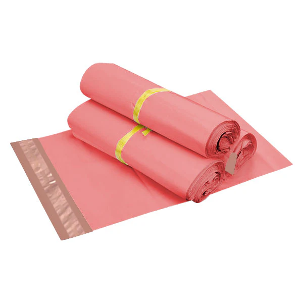 Wholesale 5000pcs Light Pink 450 x 550 + 50mm Poly Mailer Envelopes - Ideal for E-commerce and Retail Shipping - Image 7